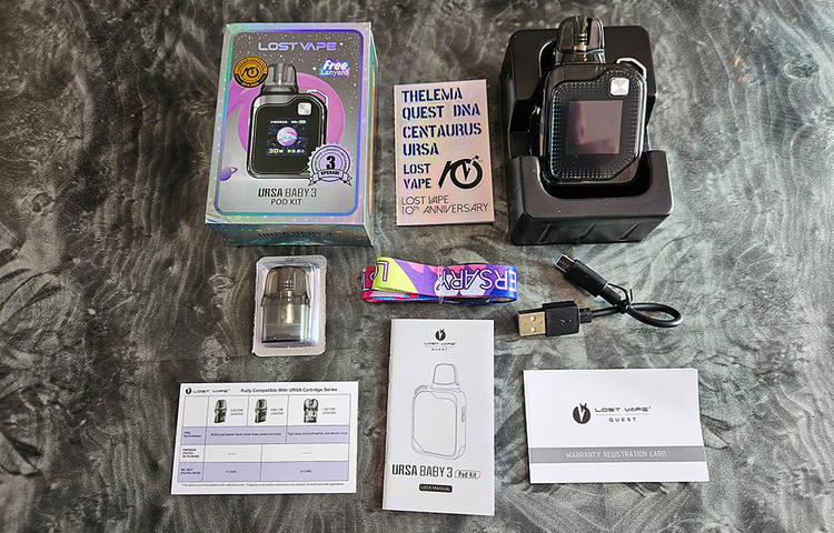 پاد ماد لاست ویپ اورسا بیبی ۳ | Lost vape ursa baby 3 pod mod