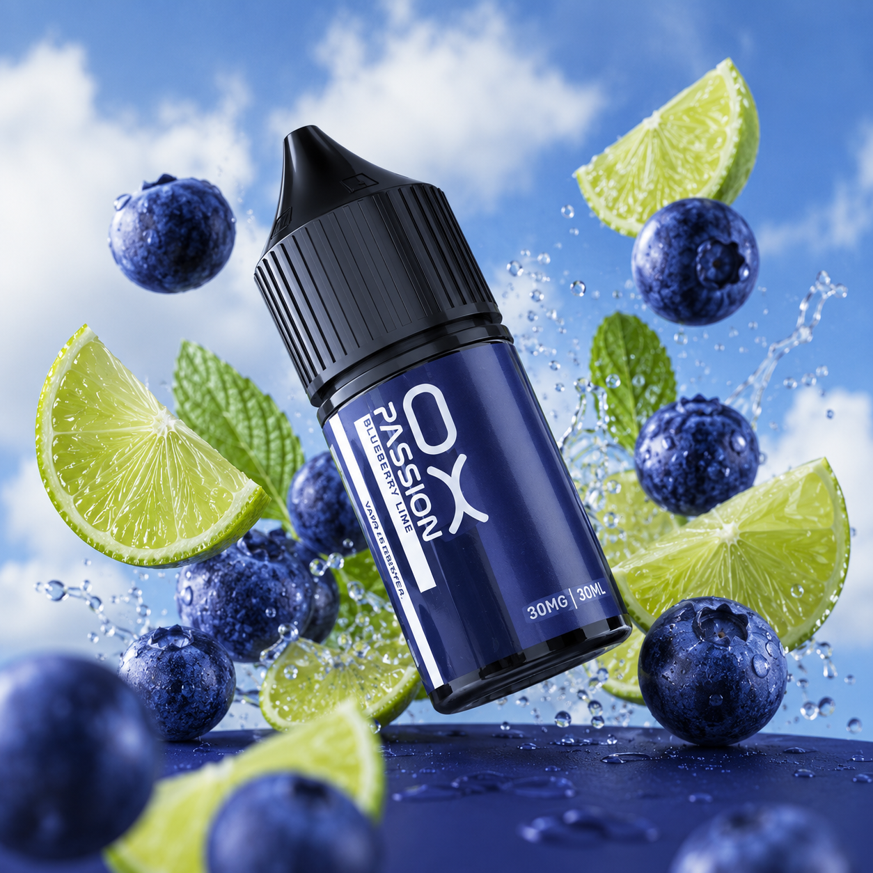 سالت اکسوا بلوبری لیمو | oxva blueberry lime salt