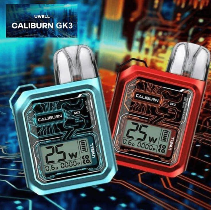پاد ماد یوول کالیبرن جی کی ۳ | Uwell caliburn gk3 pod mod