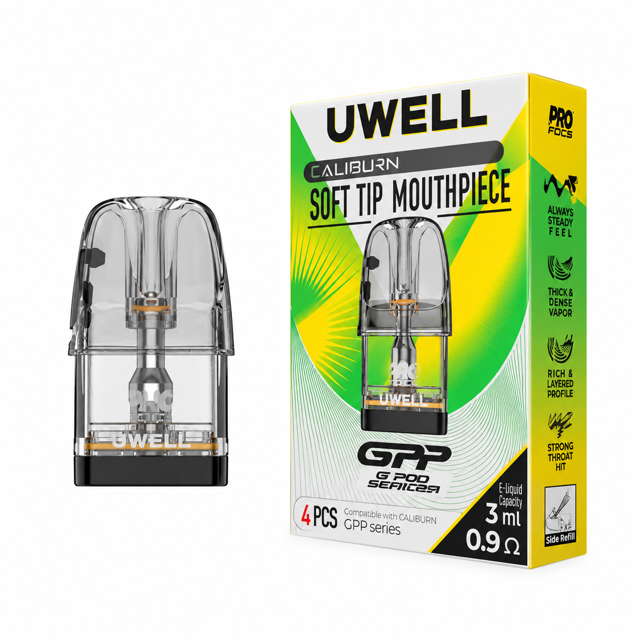 کارتریج یوول کالیبرن جی پی پی | Uwell caliburn gpp cartridge
